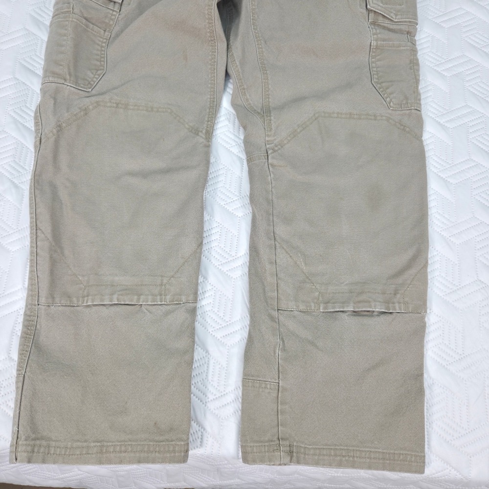 Noble Outfitters Pants Hammer Drill Canvas Cargo Mens 36x30 Khaki FullFlexx HD - Picture 4 of 11